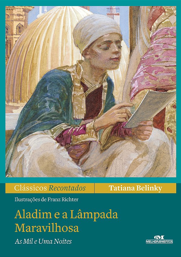 Livro Aladim e a lâmpada maravilhosa