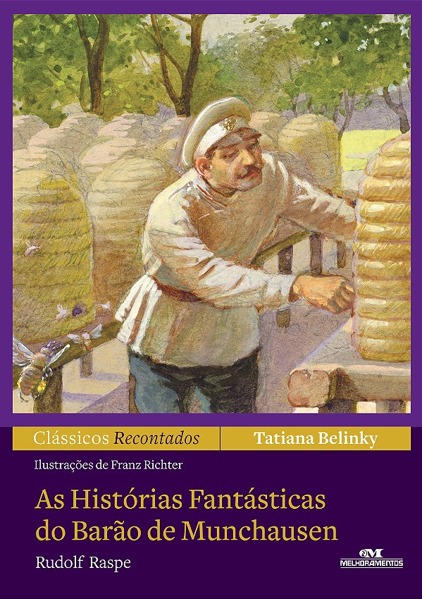 Livro As histórias fantásticas do barão de munchausen