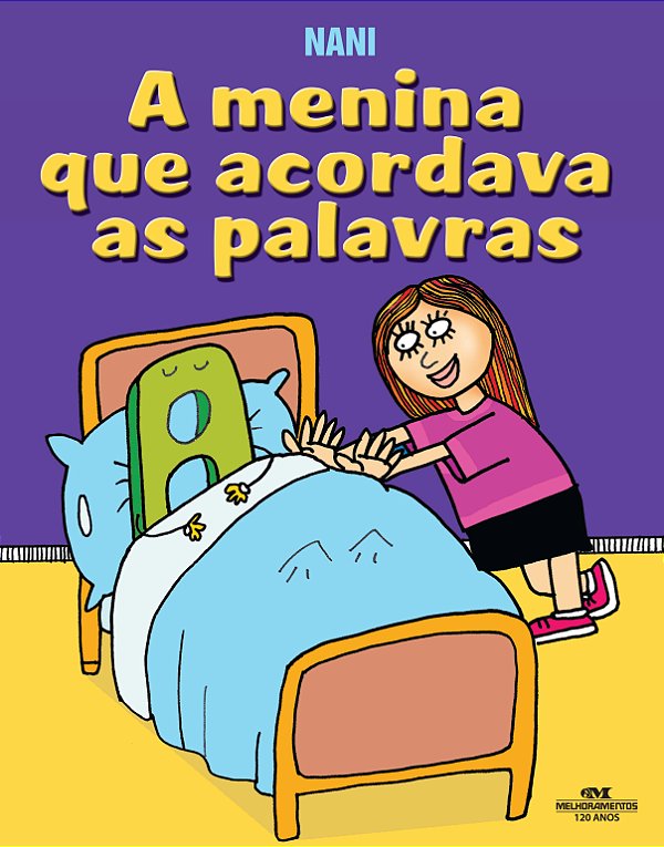 Livro A menina que acordava as palavras