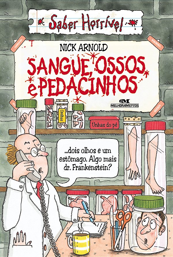 Livro Sangue, ossos e pedacinhos
