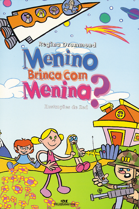 Livro Menino brinca com menina?
