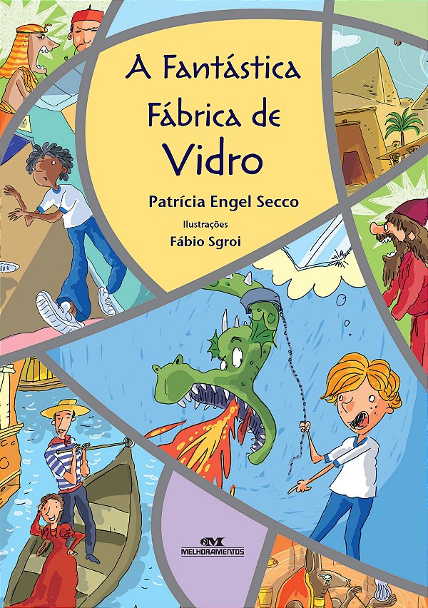 Livro A fantástica fábrica de vidro