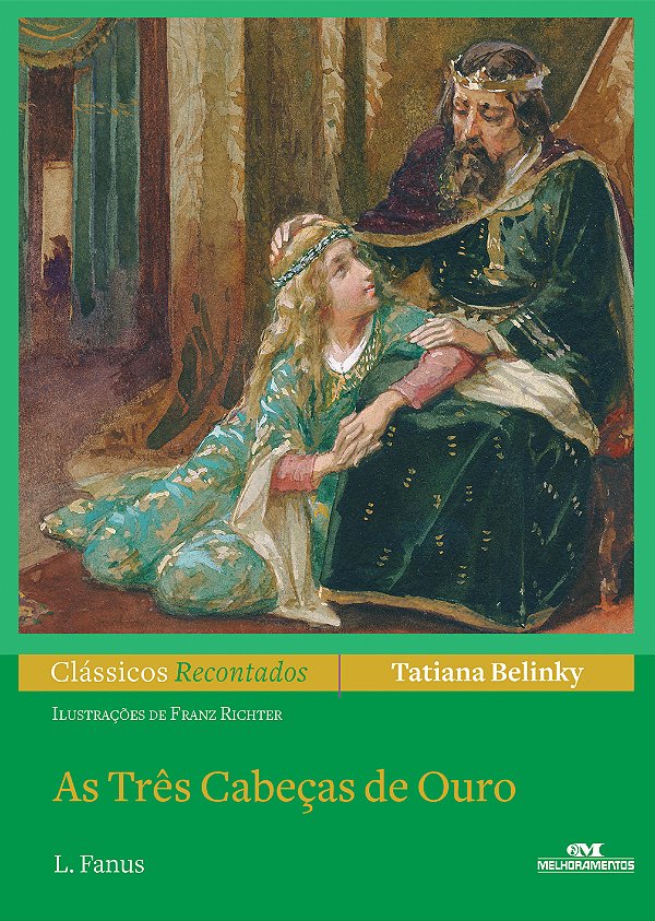 Livro As três cabeças de ouro