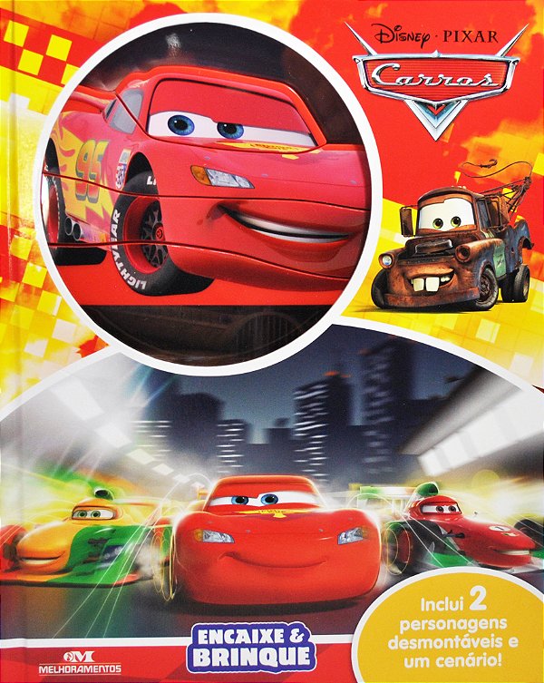 Livro Carros - Encaixe E Brinque