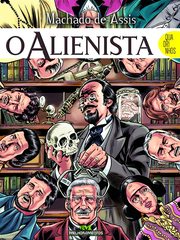 Livro O alienista: em quadrinhos