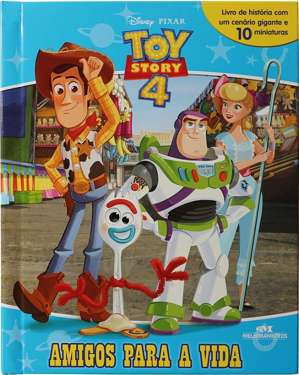 Livro Toy story 4: amigos para a vida
