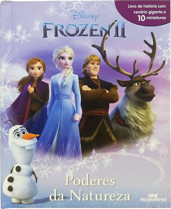Livro Frozen 2: poderes da natureza