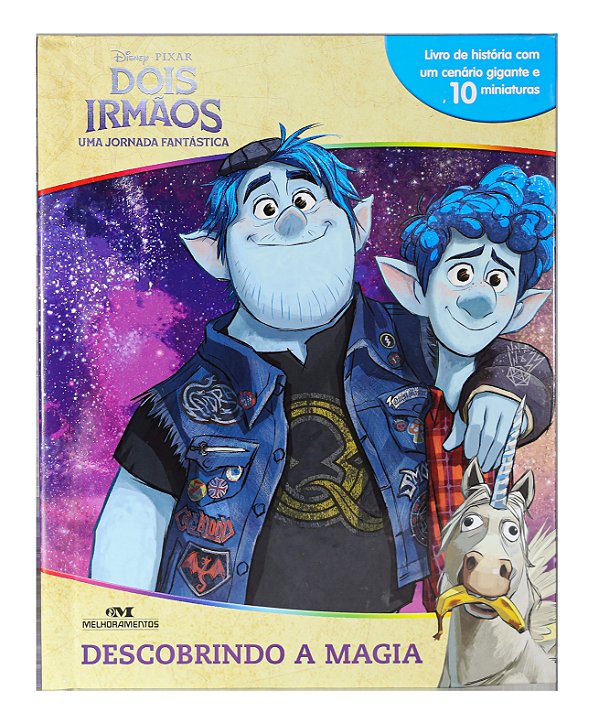 Livro Descobrindo a magia dois irmãos: uma jornada fantás...