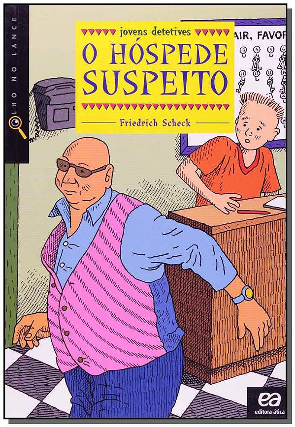 Livro O Hóspede Suspeito