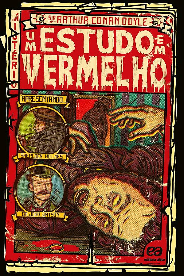Livro Um Estudo Em Vermelho
