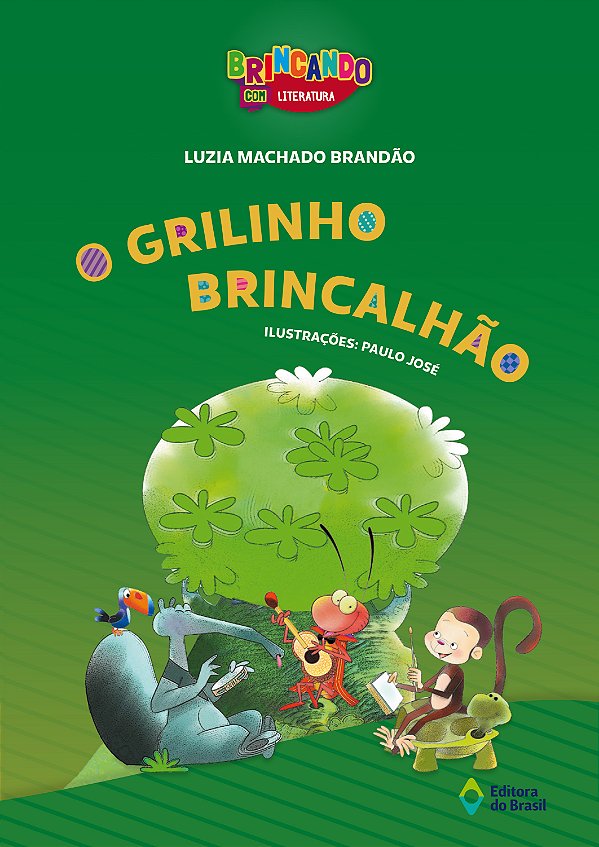 Livro O Grilinho Brincalhão