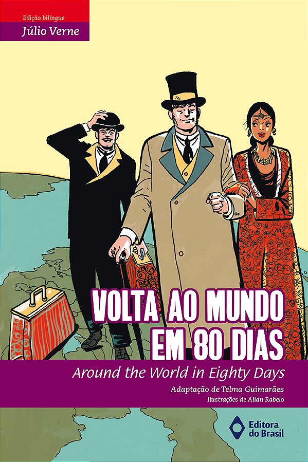 Livro Volta Ao Mundo Em Oitenta Dias