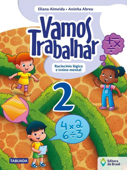 Livro Vamos Trabalhar - Raciocínio Lógico E Treino Mental - 2º ...