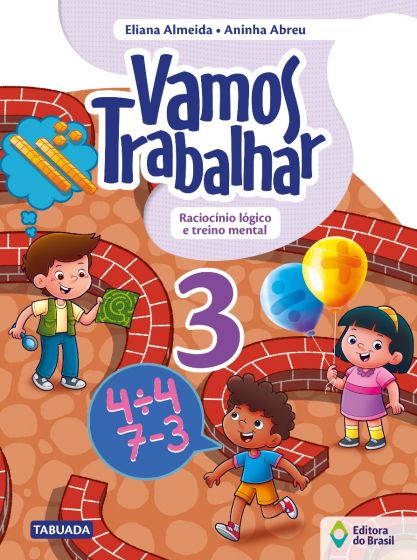 Livro Vamos Trabalhar - Raciocínio Lógico E Treino Mental - 3º ...