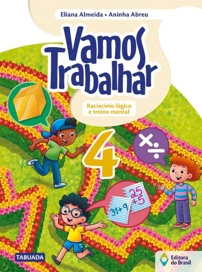 Livro Vamos Trabalhar - Raciocínio Lógico E Treino Mental - 4º ...