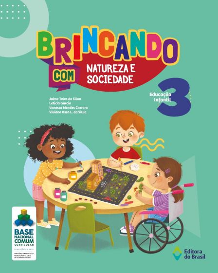 Livro Brincando Com Natureza E Sociedade - Educação Infantil - ...