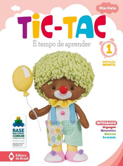 Livro Tic-Tac - É Tempo De Aprender - Educação Infantil - 1