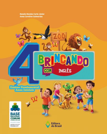 Livro Brincando Com Inglês - 4º Ano - Ensino Fundamental I