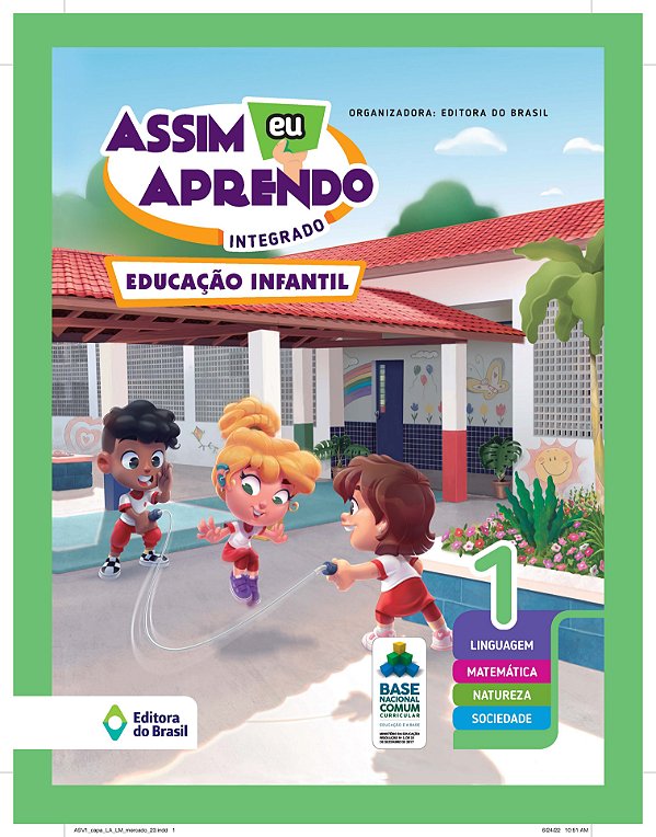 Livro Assim Eu Aprendo: Integrado - Ei 1 - Educação Infantil