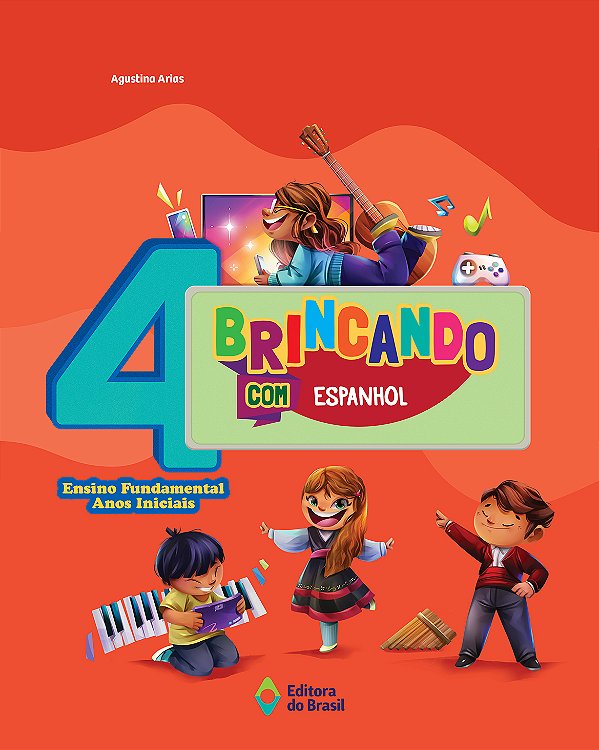 Livro Brincando Com Espanhol - 4º Ano - 03Ed/23