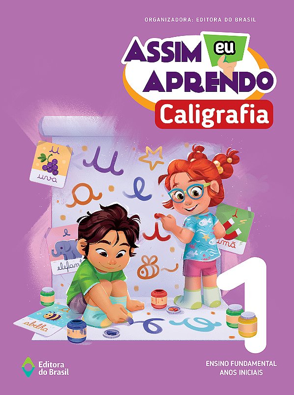 Livro Assim Eu Aprendo Caligrafia