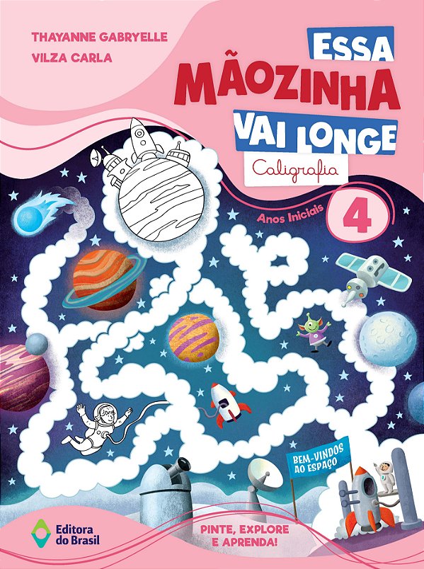 Livro Essa Mãozinha Vai Longe: Caligrafia