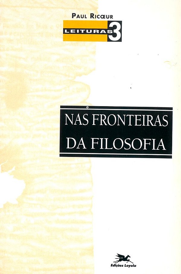 Livro Leituras 3: Nas fronteiras da filosofia
