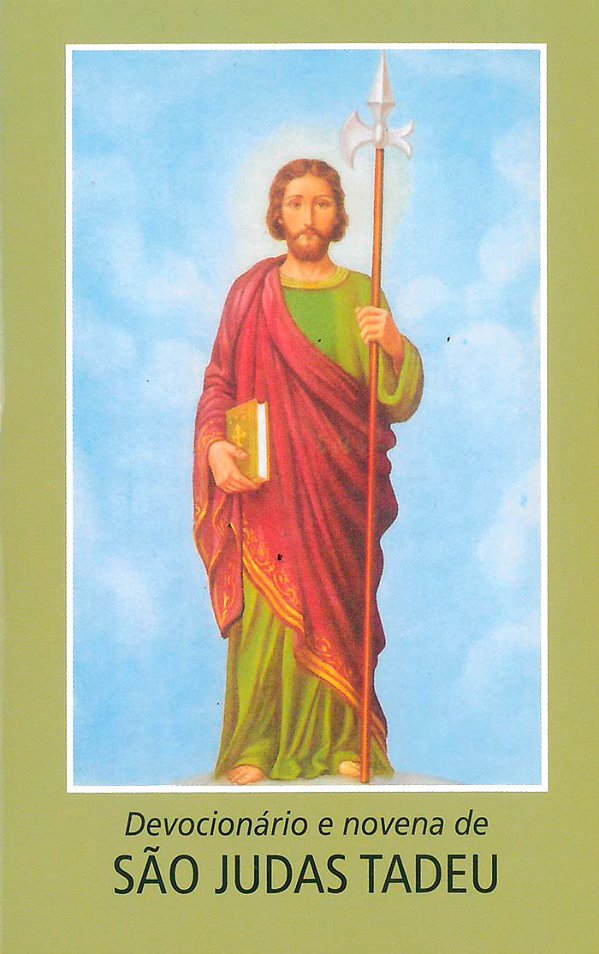 Livro Devocionário E Novena A São Judas Tadeu