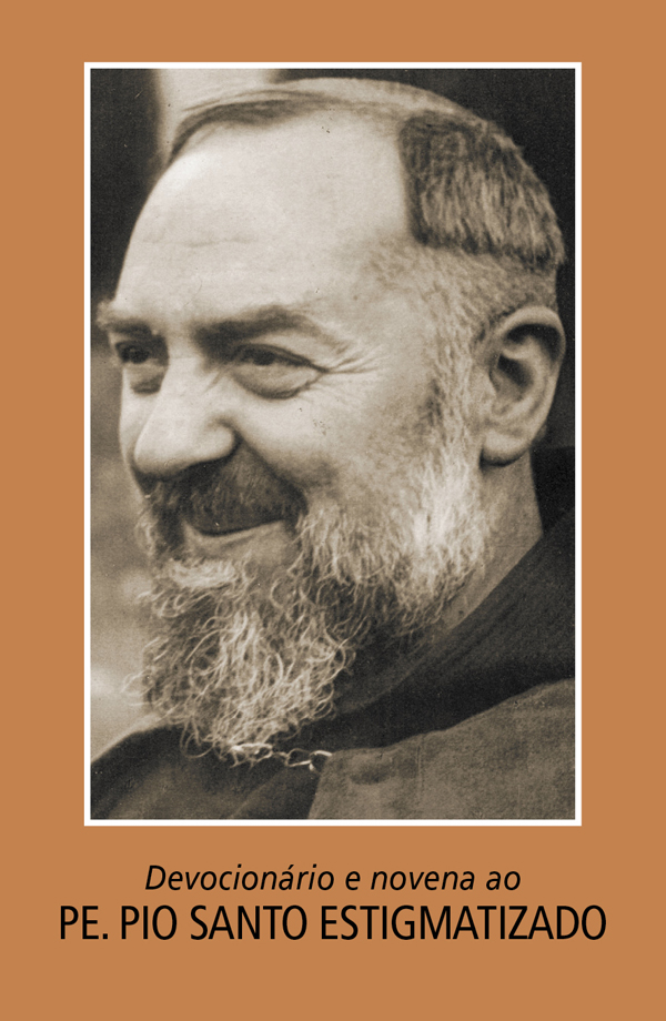 Livro Devocionário E Novena Ao Padre Pio, Santo Estigmatizado