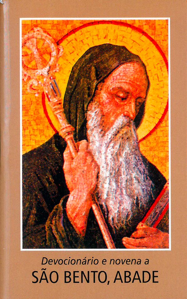Livro Devocionário E Novena A São Bento, Abade