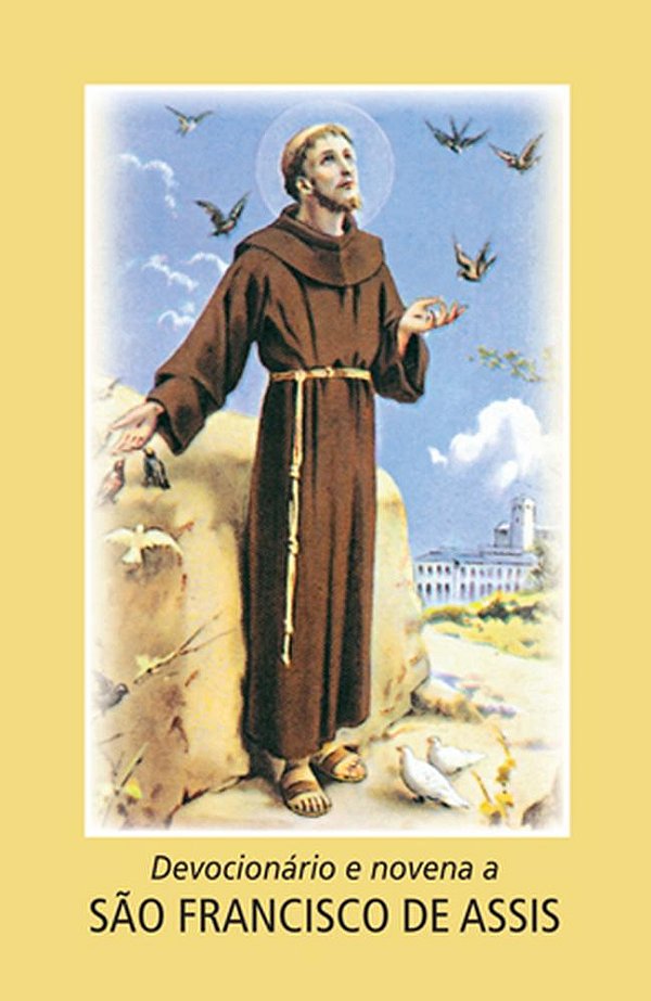 Livro Devocionário E Novena A São Francisco De Assis