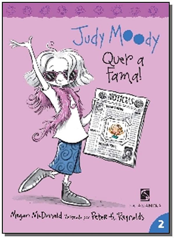Livro Judy Moody - Quer A Fama