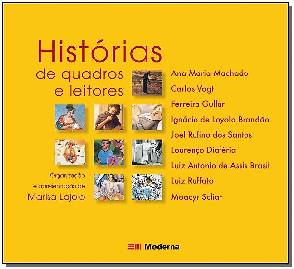Livro Histórias De Quadros E Leitores