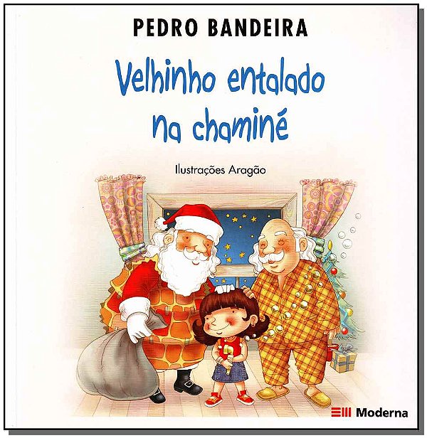 Livro Velhinho Entalado Na Chaminé