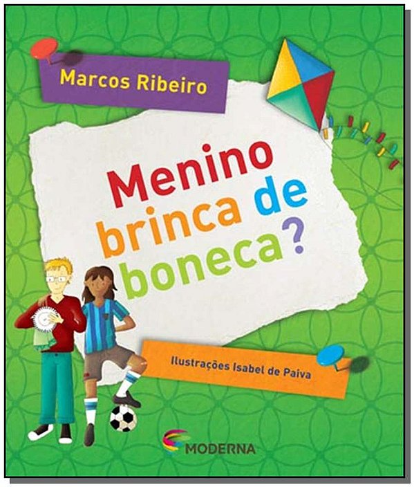 Livro Menino Brinca De Boneca?