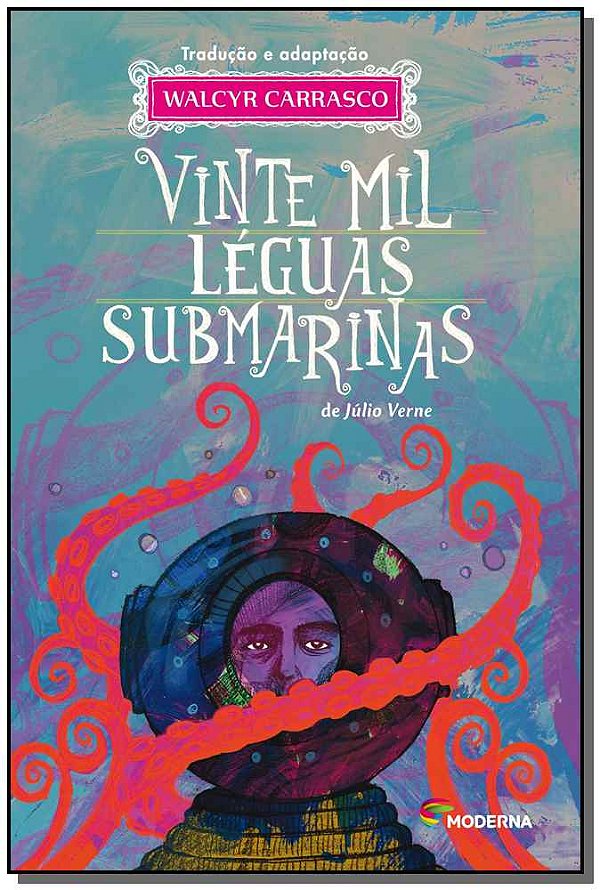 Livro Vinte Mil Leguas Submarinas - Moderna