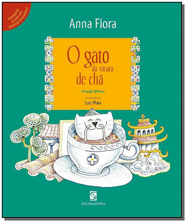 Livro O Gato Da Xícara De Chá