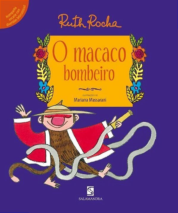 Livro O Macaco Bombeiro