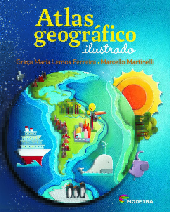 Livro Atlas Geografico Ilustrado Ed.04