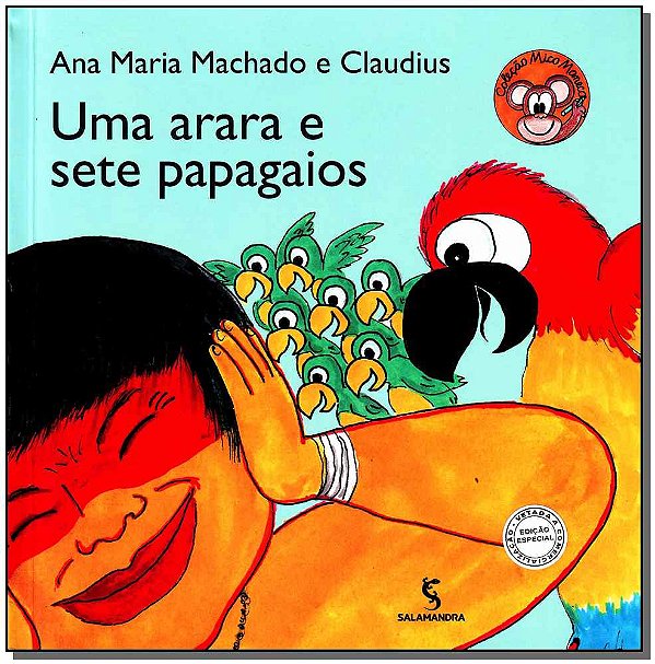 Livro Uma Arara E Sete Papagaios - Moderna