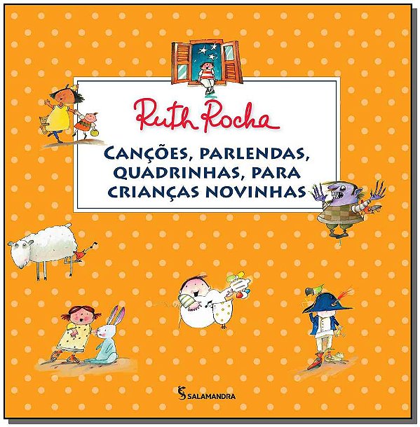 Livro Canções, Parlendas, Quadrinhas Para Crianças Novinh...