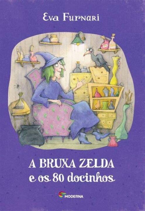 Livro A Bruxa Zelda E Os 80 Docinhos