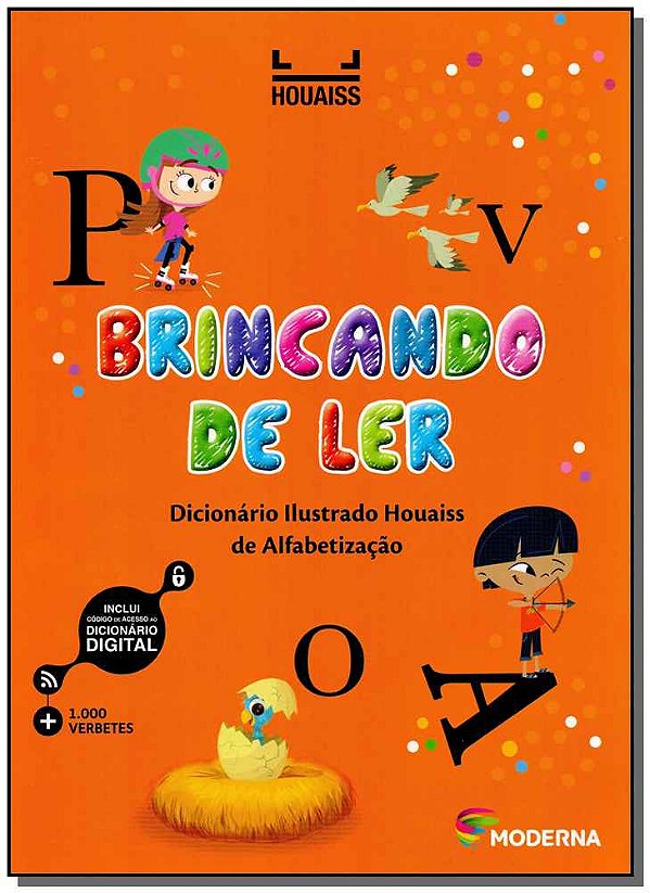 Livro Brincando De Ler - Dicionário Ilustrado Houaiss De ...