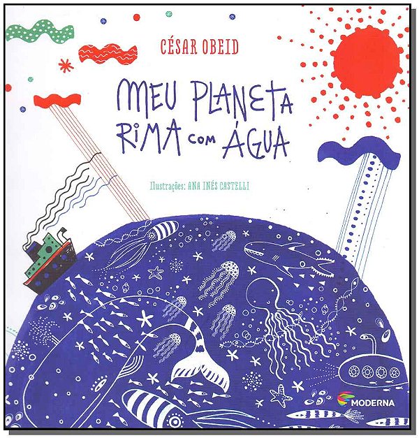Livro Meu Planeta  Rima Com Água