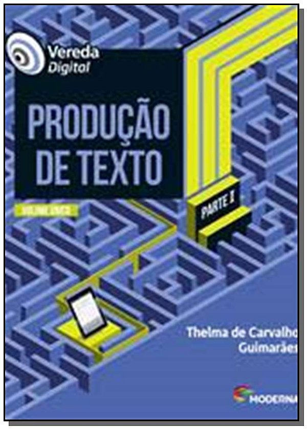 Livro Vereda digital - Produção de texto