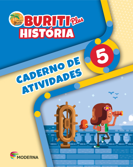 Livro Buriti plus - História 5 - Caderno de atividades