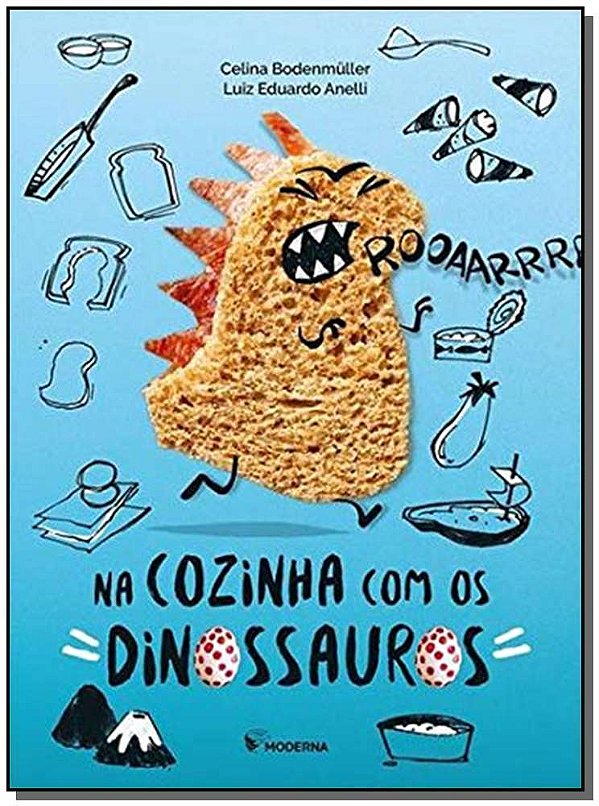 Livro Na Cozinha Com Os Dinossauros