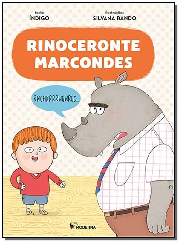 Livro Rinoceronte Marcondes