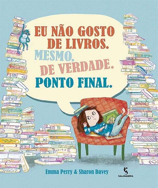 Livro Eu Não Gosto De Livros, Mesmo, De Verdade, De Verda...