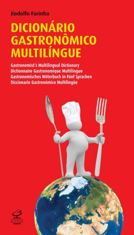 Livro Dicionário gastronômico multilíngue